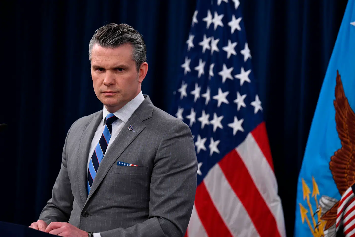 Den amerikanske forsvarsminister, Pete Hegseth, og den amerikanske forsvarschef, Dan Caine, har holdt pressemøde om krigen i Iran.
