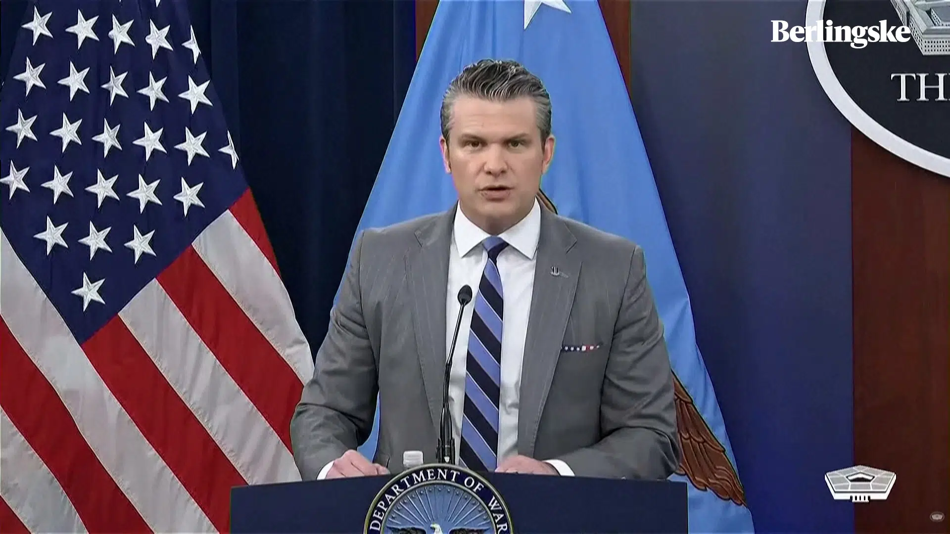 Hegseth tordner på pressemøde: »Vi regner ikke med Europa«