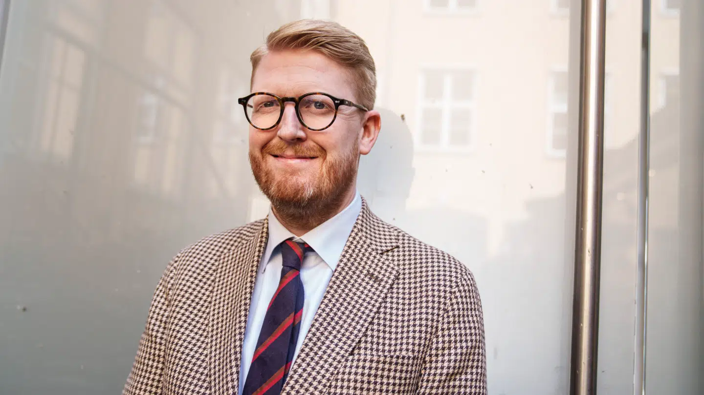 Komikeren Nikolaj Stokholm.