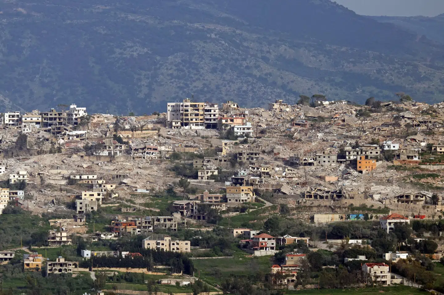 Flere byer i det sydlige Libanon er blevet hårdt ramt af israelske angreb i løbet af den seneste krig mellem Israel og Hizbollah-militsen, der holder til i Libanon. (Arkivfoto).