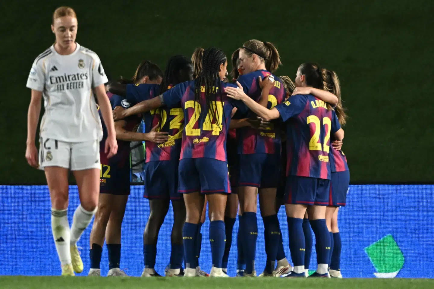 Barcelona smadrede Real Madrid 6-0 og 6-2 i Champions League-kvartfinalens to opgør. Ærkerivalen er slået seks gange i denne sæson med en samlet målscore på 25-2. (Arkivfoto).