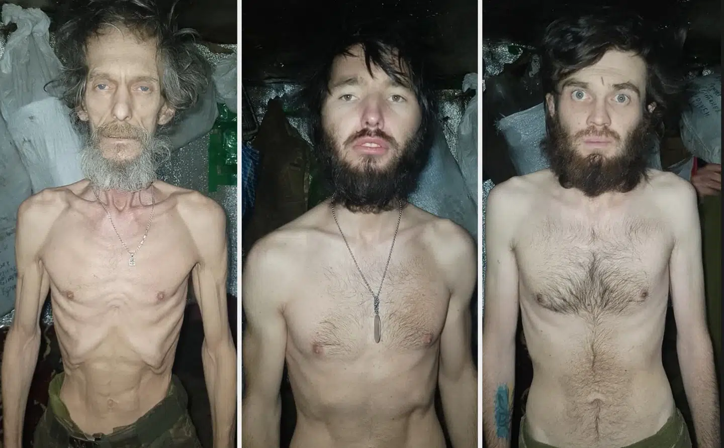 Billederne af de afmagrede ukrainskes soldater er blevet delt verden over.