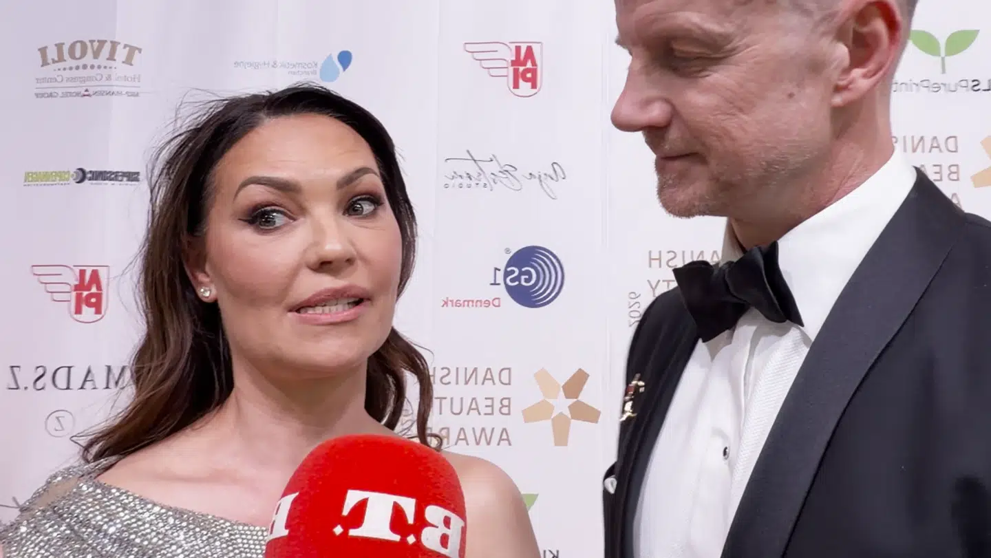 Masha Vang og kæresten Troels Krohn Dehl