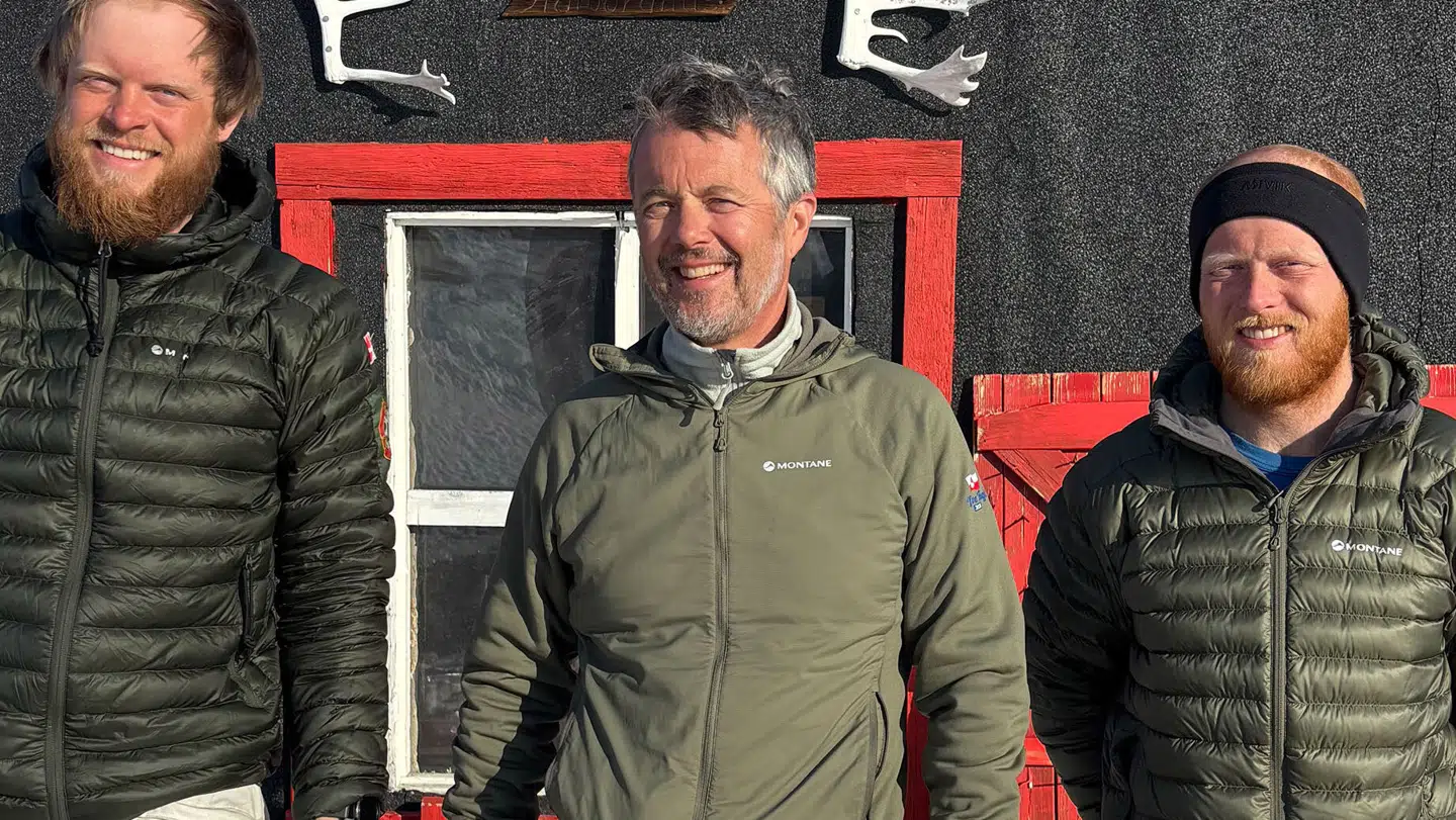Kong Frederik har været i en tur i Grønland.