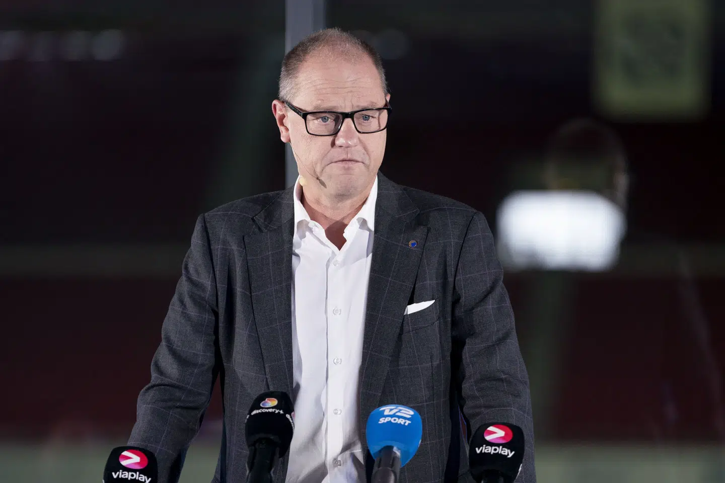 Allan L. Agerholm tager afstand fra hærværk på Lyngby Stadion. (Arkivfoto).