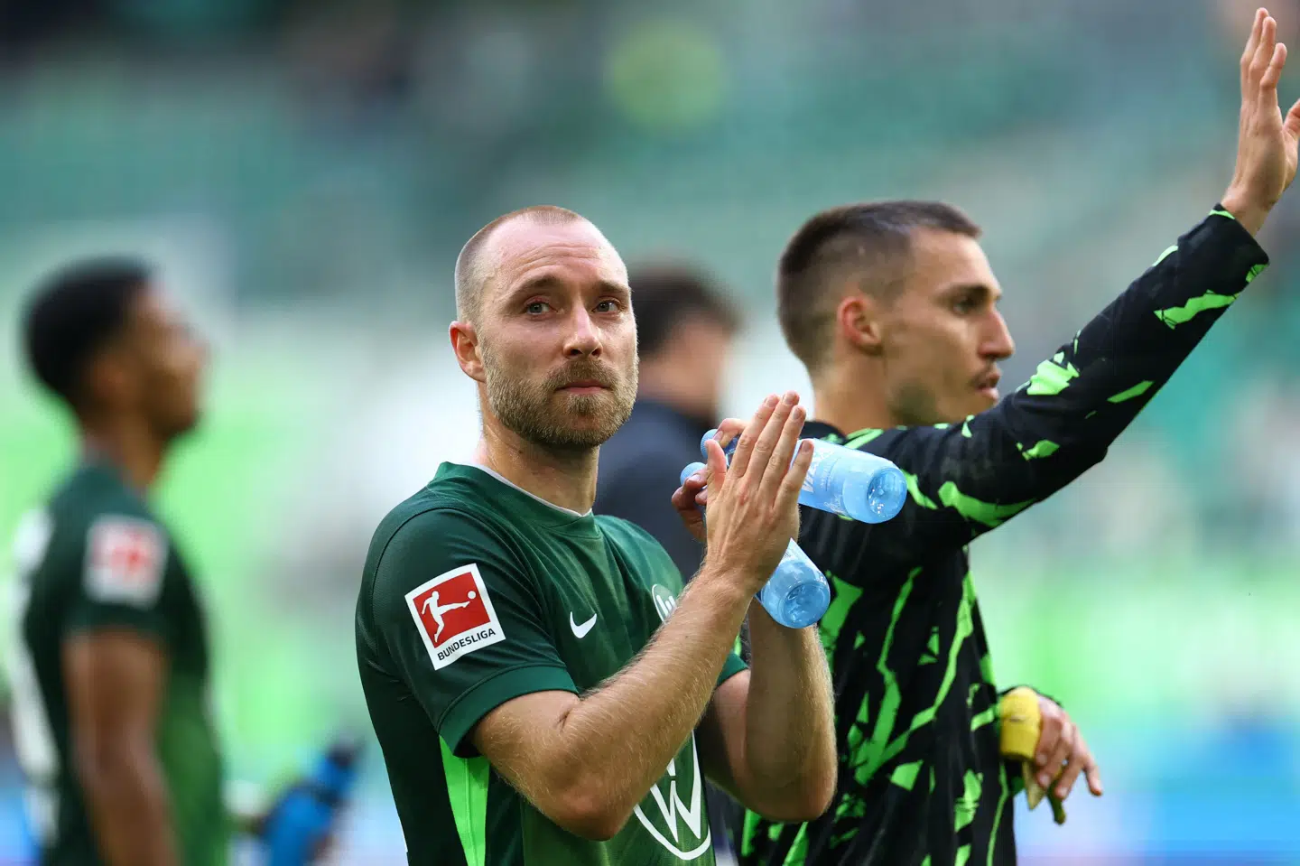 Christian Eriksen og Wolfsburg er stadig i fare for nedrykning. (Arkivfoto).