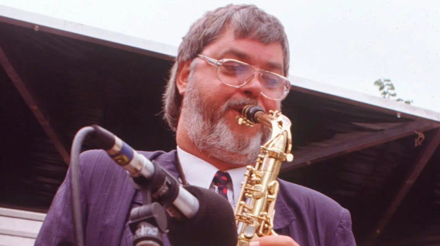 Jesper Thilo giver den gas i 1989.