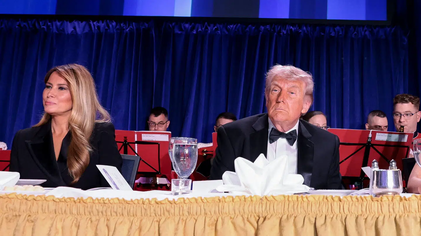 USAs præsident, førstedamen og store dele af den amerikanske regeringstop deltog ved korrespondentmiddagen.