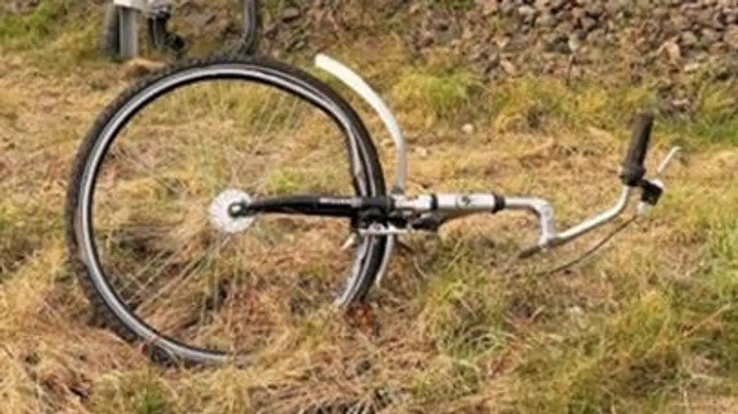 Her en cykel fra en episode, der ifølge politiet fandt sted 18. april.