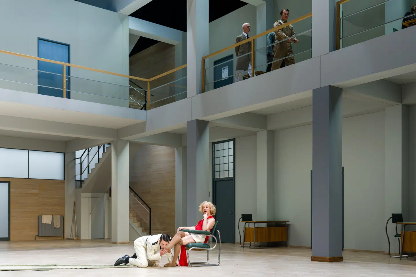 De vil have hinanden, koste hvad det vil: Nero (Kangmin Justin Kim) og Poppea (Kerstin Avemo).