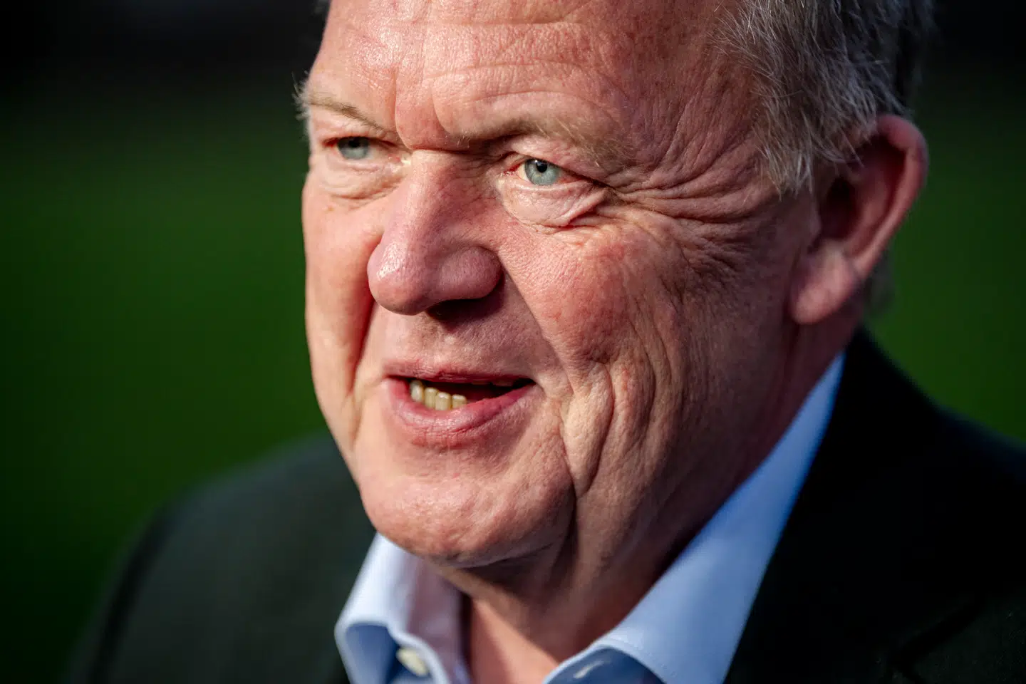 Formand for Moderaterne Lars Løkke Rasmussen ser ud til at have valgt side i regeringsforhandlingerne.