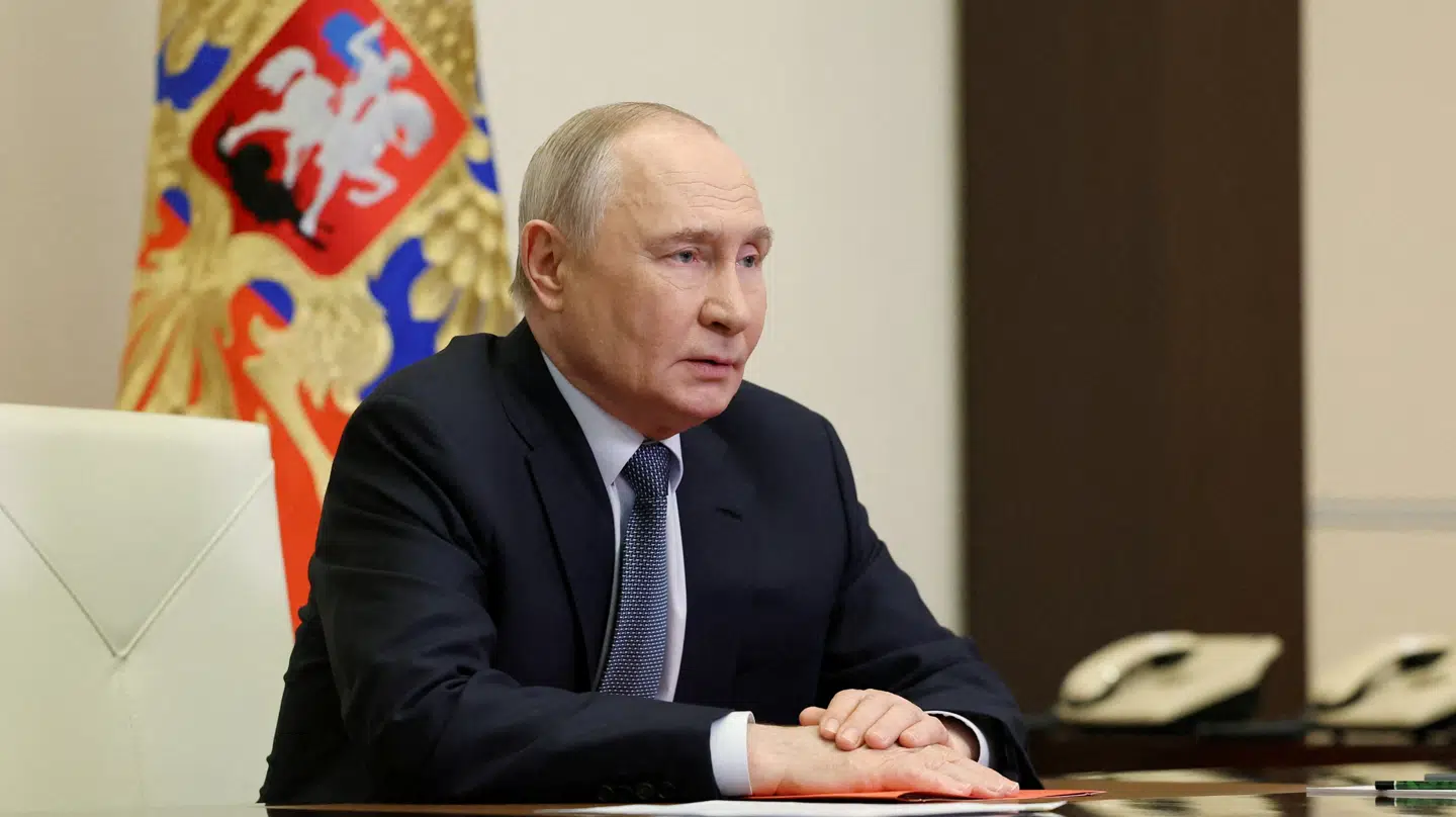 Vladimir Putin håber på mere stabilitet i Mellemøsten.