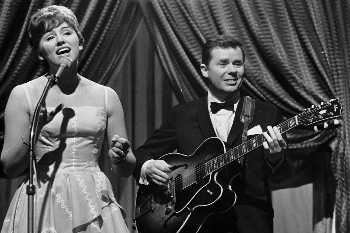 Grethe og Jørgen Ingmann vandt det internationale melodigrandprix i 1963 med "Dansevise". Derfor blev Eurovision året efter afholdt i Danmark. (Arkivfoto).