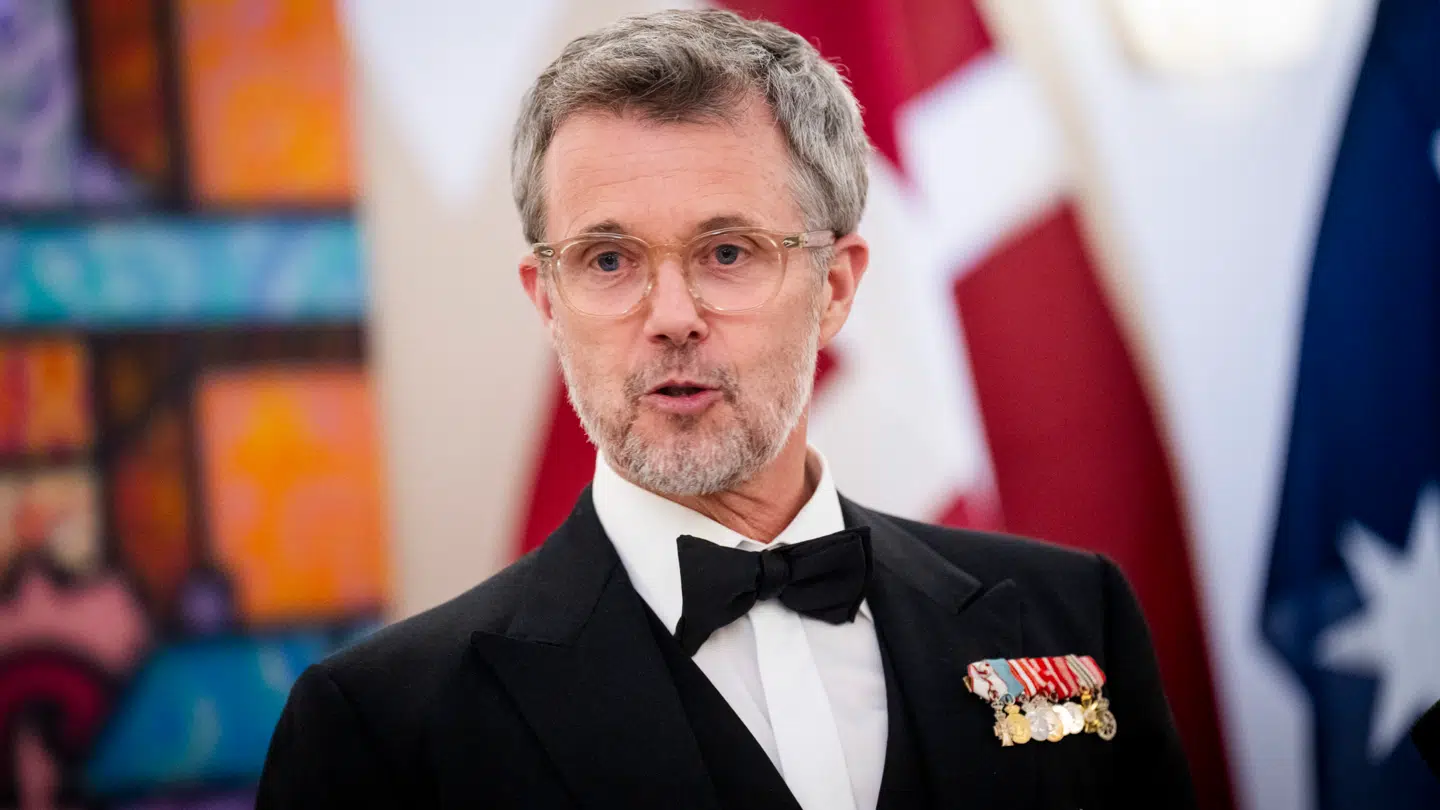 Kong Frederik bød 81 danskere velkommen. (arkivbillede)