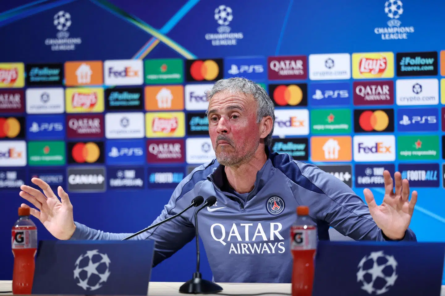 Luis Enrique møder op til braget mod Bayern München med stor selvtillid.