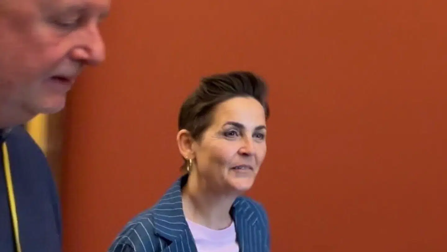 Det var en ordknap SF-formand, der ankom til Statsministeriet tirsdag morgen.