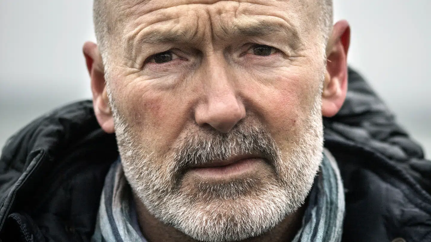 73-årige B.S Christiansen er bekymret.