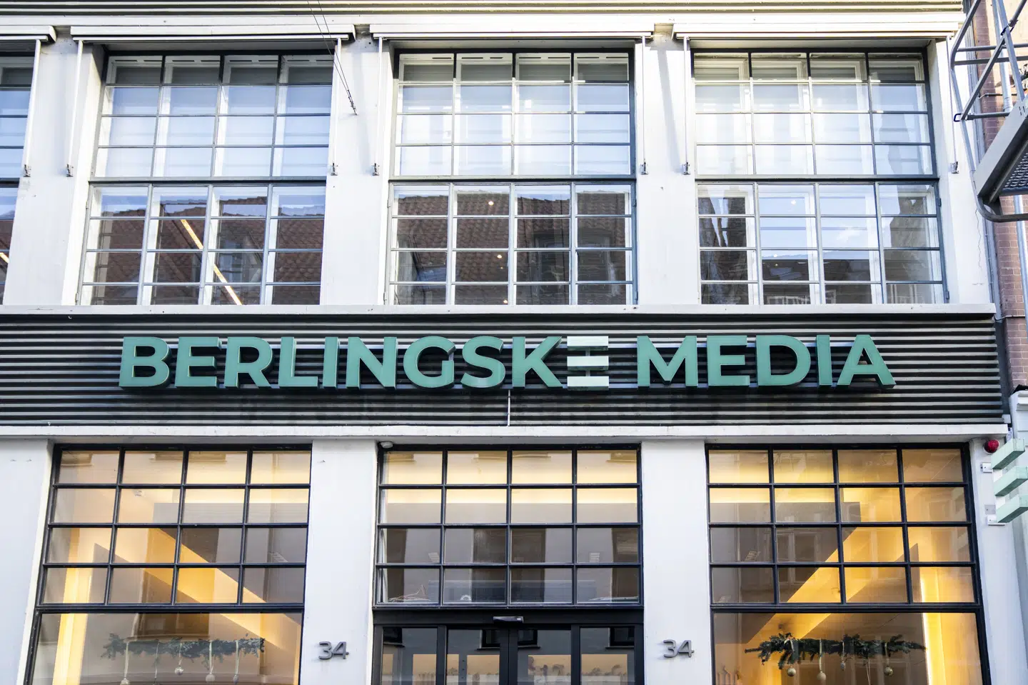 Berlingske Media i København. (Arkivfoto).