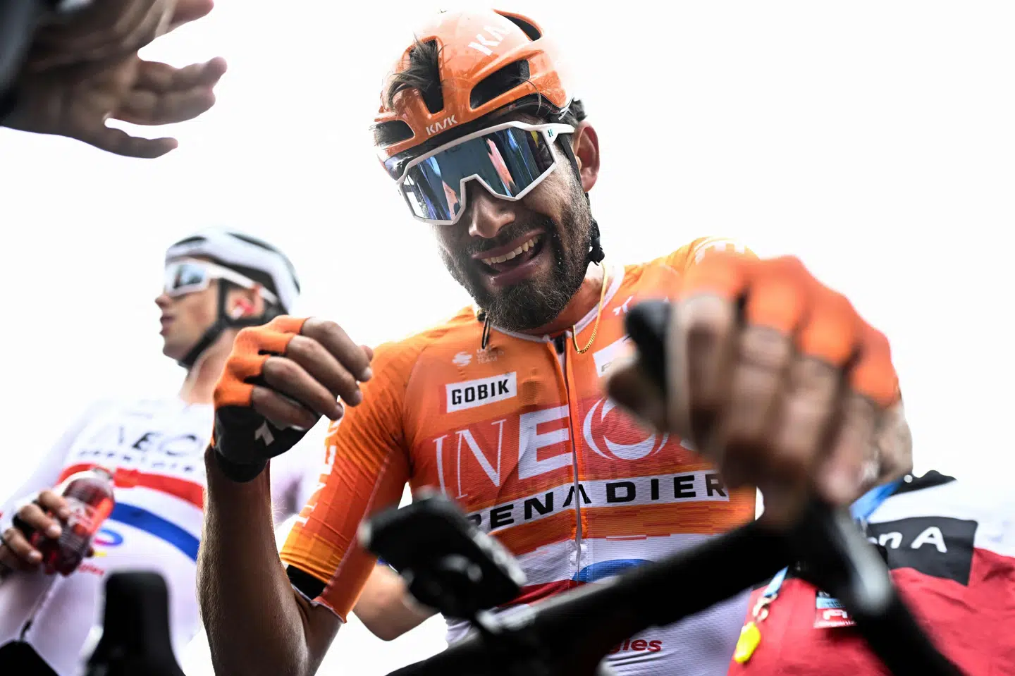 Italienske Filippo Ganna er en af de største stjerner hos Ineos, og han skal fremover repræsentere Netcompany. (Arkivfoto).