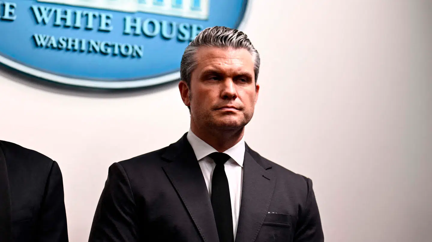 USAs forsvarsminister Pete Hegseth.