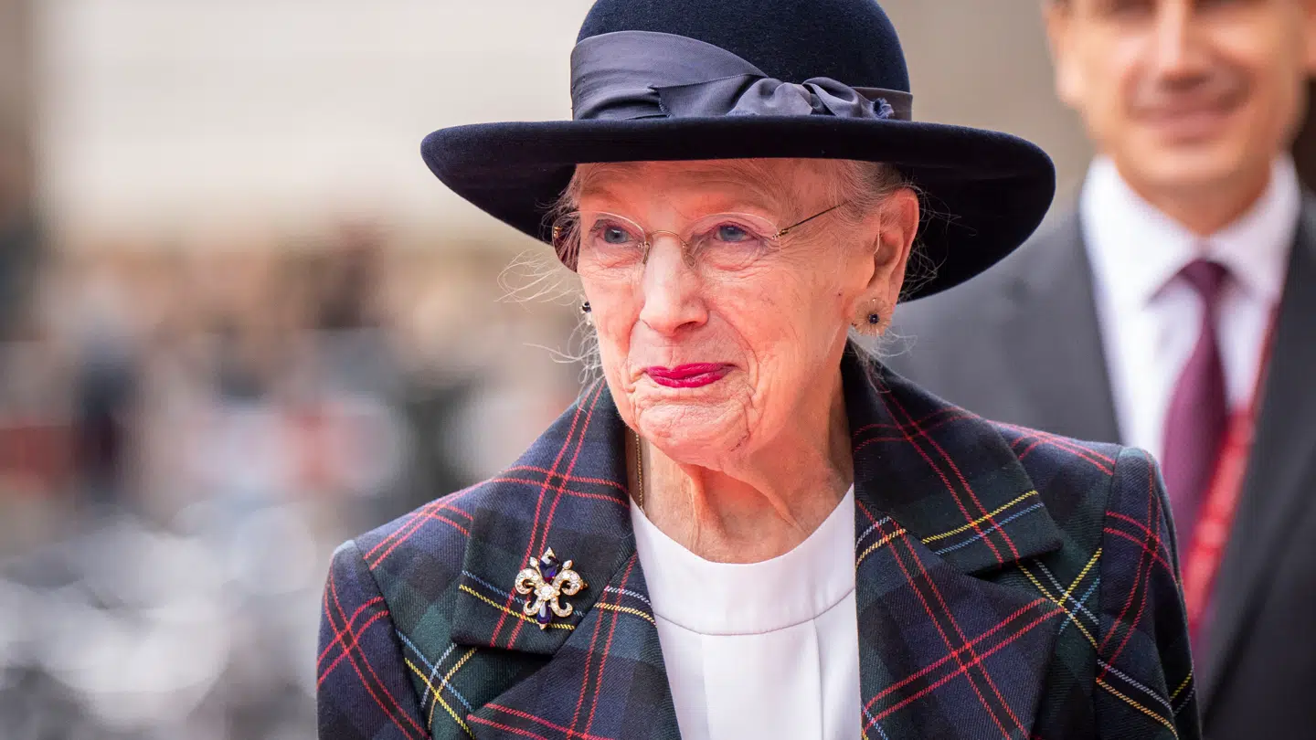 Dronning Magrethe deltog i venindes bisættelse (arkivbillede)