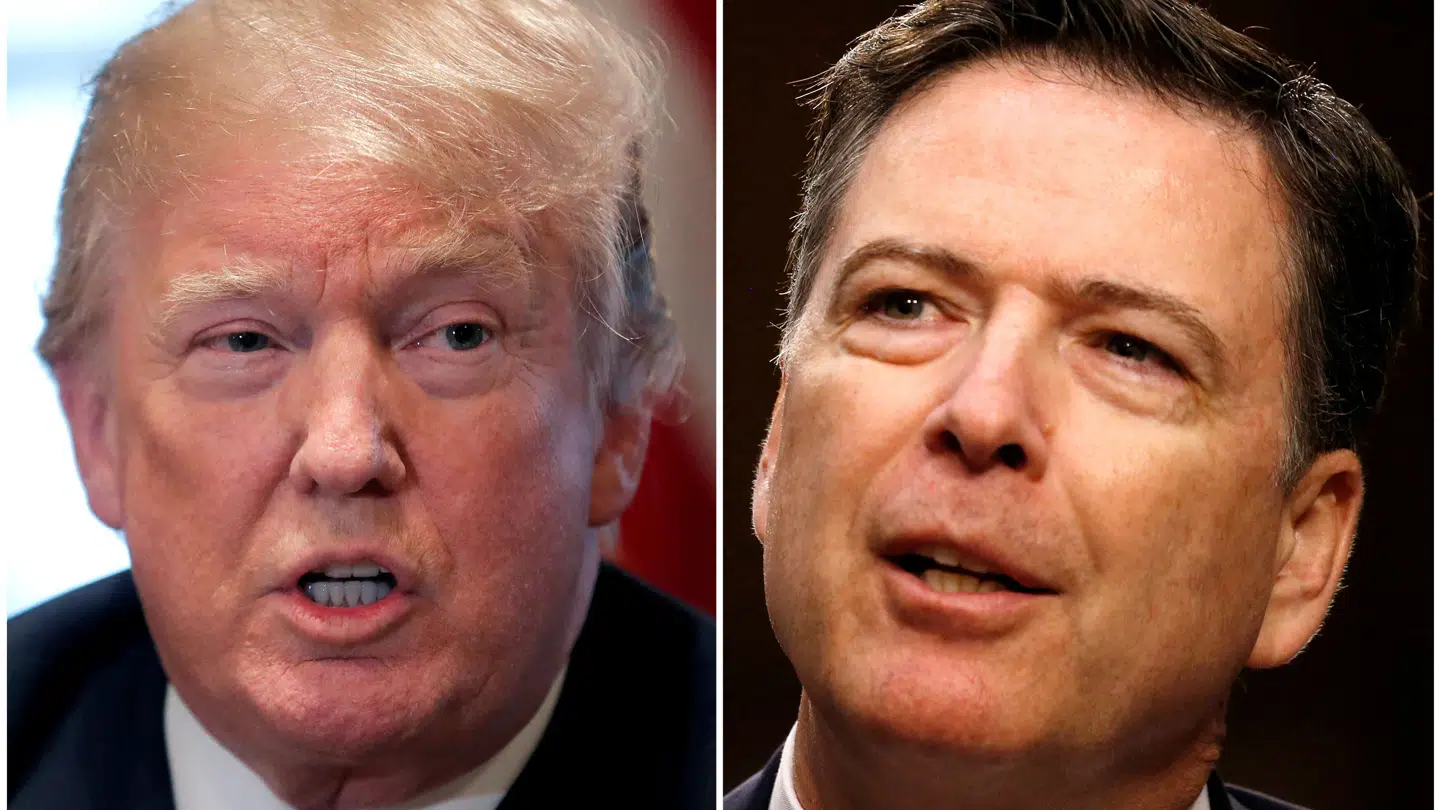 James Comey er tiltalt for at rettet dødstrusler mod USA's præsident, Donald Trump.