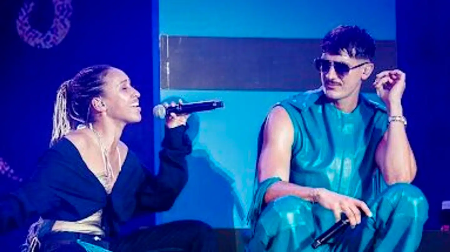 Den dansk-kurdiske sanger Tobias Rahim, der spillede koncert på Bøgescenerne på Smukfest med Zaina i 2023.