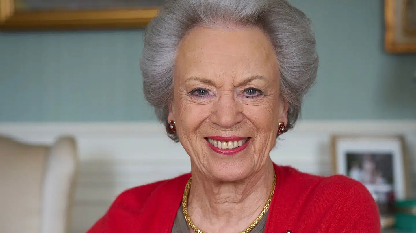 Kongehuset har onsdag delt dette billede af prinsesse Benedikte i anledningen af hendes 82 års fødselsdag – men to ting er værd at bemærke omkring billedet. Foto: Kongehuset