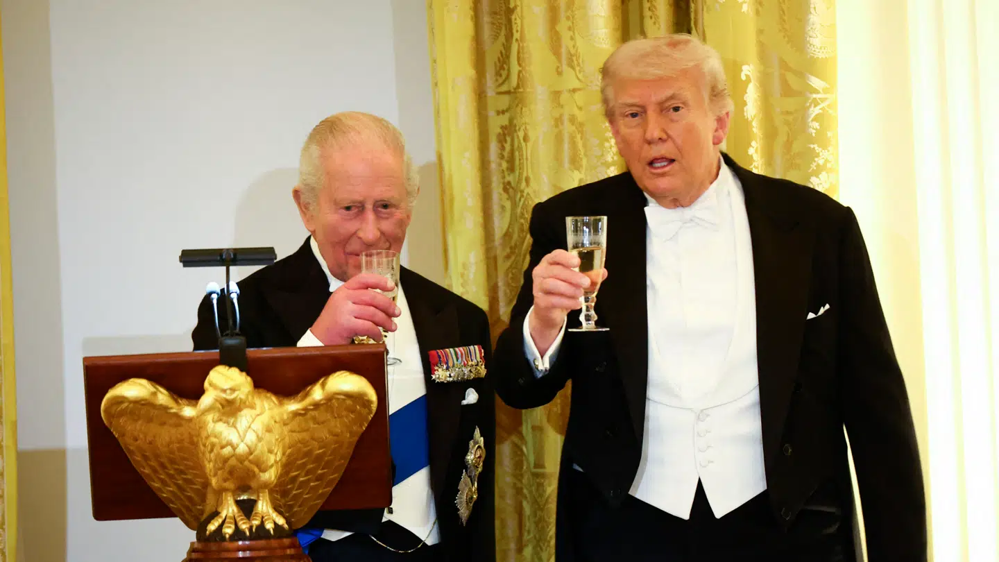 Storbritanniens Kong Charles gæstede tirsdag Det Hvide Hus.