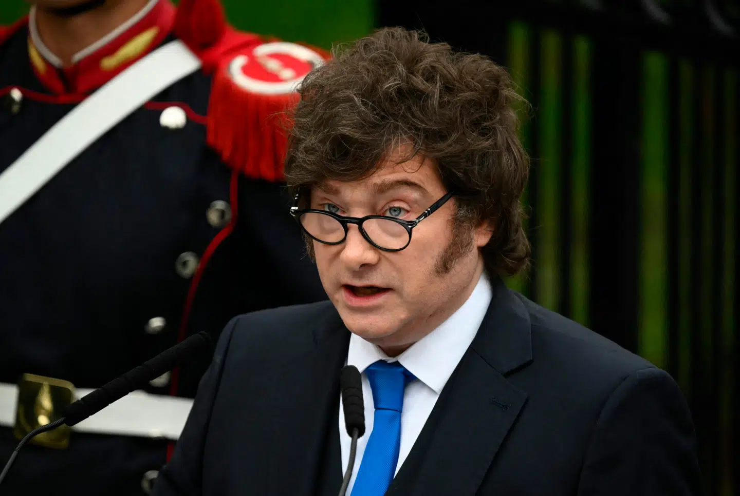 »Falklandsøerne var, er og vil altid være argentinske,« skrev den argentinske præsident Javier Milei på X. Foto: Luis Robayo
