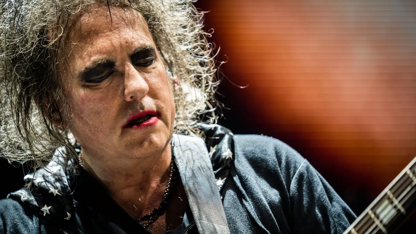 Britiske The Cure med Robert Smith i spidsen.