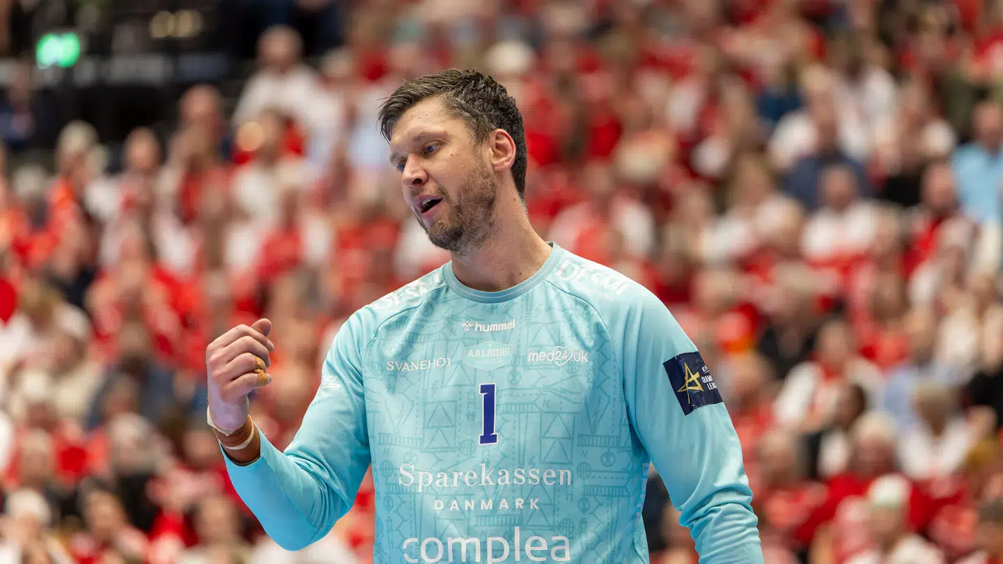 Det blev noget af en aften for Aalborg og Niklas Landin.