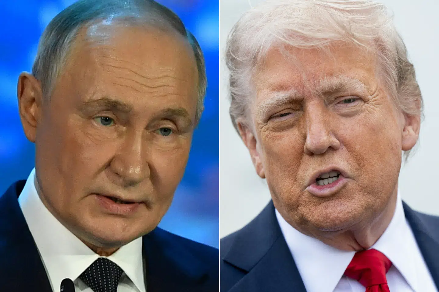 Ruslands præsident, Vladimir Putin, og USA's præsident, Donald Trump, har talt i telefon sammen. (Arkivfoto).