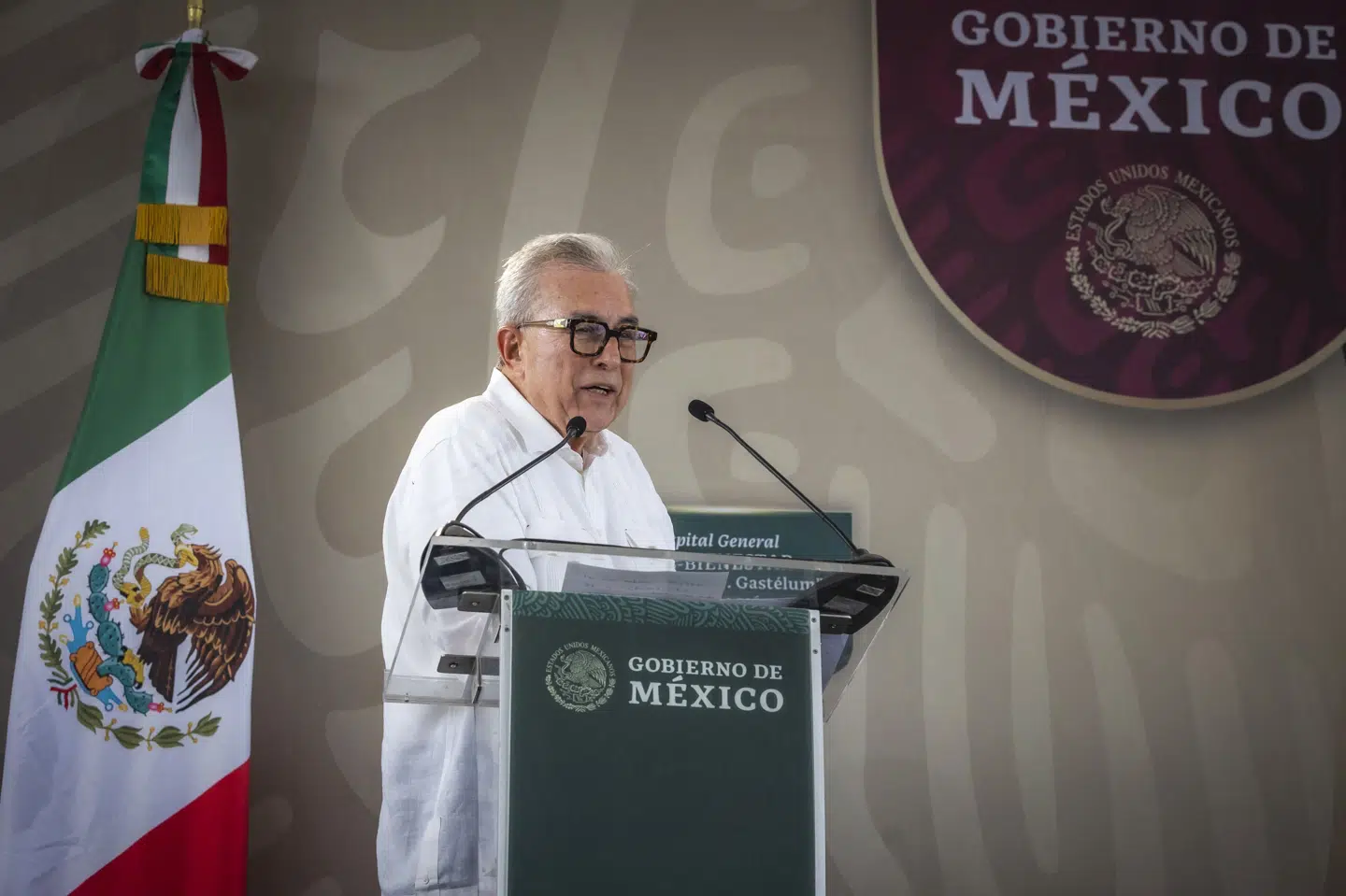 Guvernøren af den mexicanske delstat Sinaloa, Ruben Rocha, er blevet anklaget af USA's justitsministerium for at have forbindelse til Sinaloa-kartellet. (Arkivfoto).