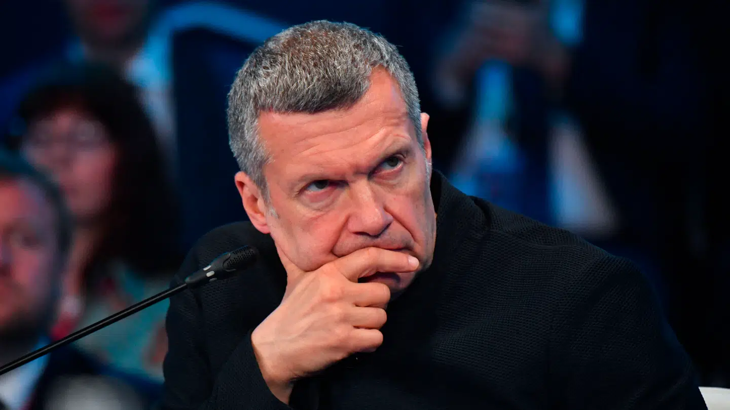 Den prorussisk tv-vært, Vladimir Solovjov, rettede hård kritik mod den russiske influencer
