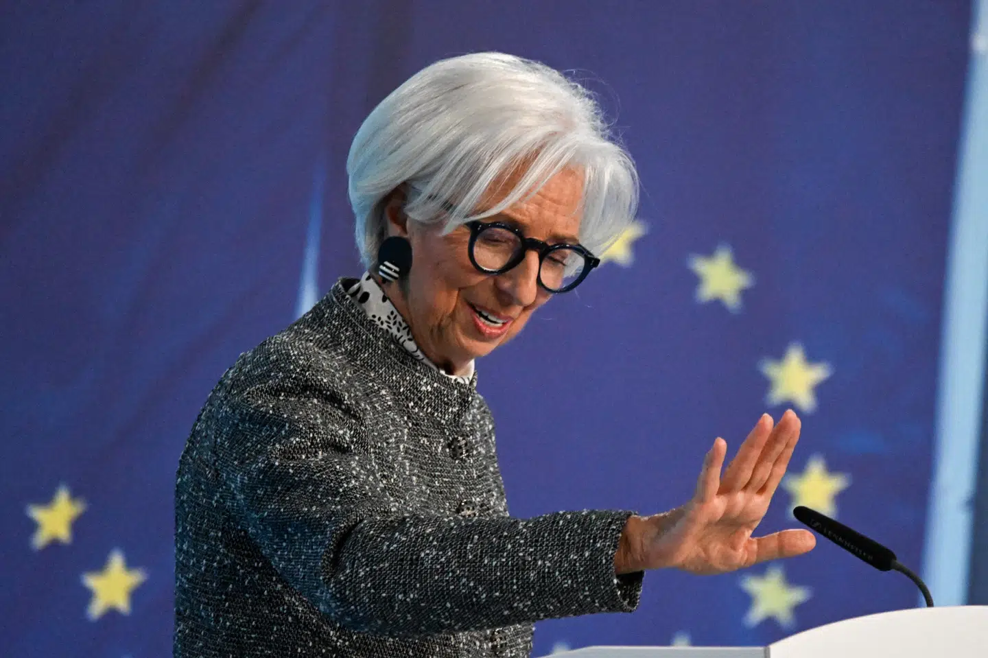 Formanden for Den Europæiske Centralbank (ECB), Christine Lagarde, er lige nu i lidt af en kattepine. Torsdag valgte ECB dog at holde renten i ro.