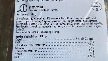 Solgt i hele landet: Kød tilbagetrækkes