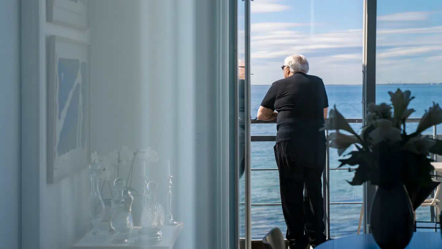 Flemming Østergaard fotograferet i sit hjem i Skodsborg onsdag den 29. april 2026.
