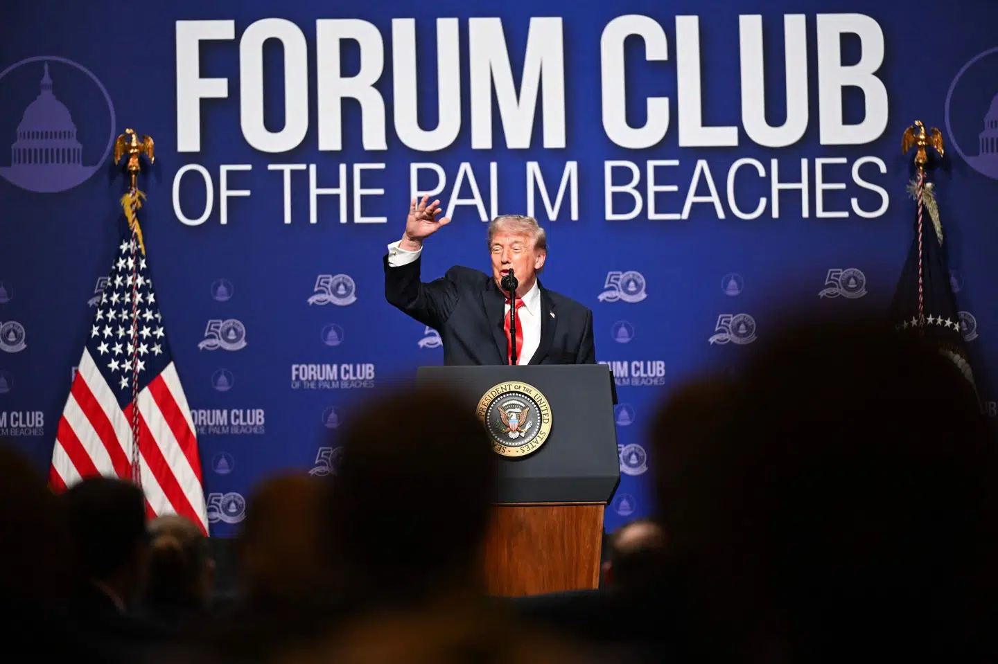 Præsident Donald Trump holdt fredag aften en tale ved et arrangement i West Palm Peach, hvor han blandt andet kom ind på Cuba.