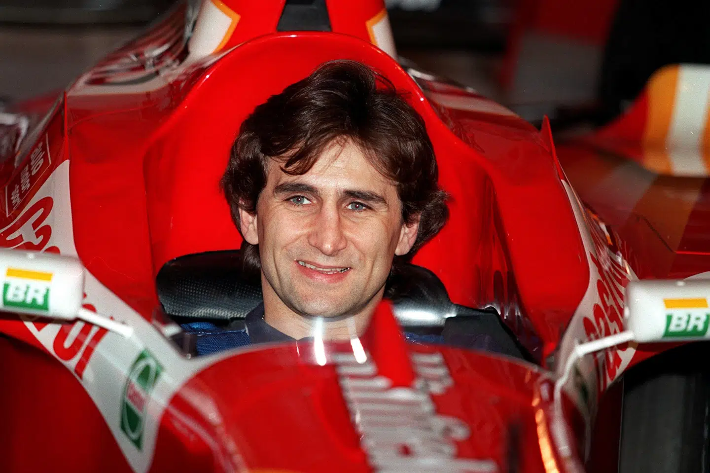 Alex Zanardi sidder i en Williams-racer i Formel 1 i 1999. (Arkivfoto).