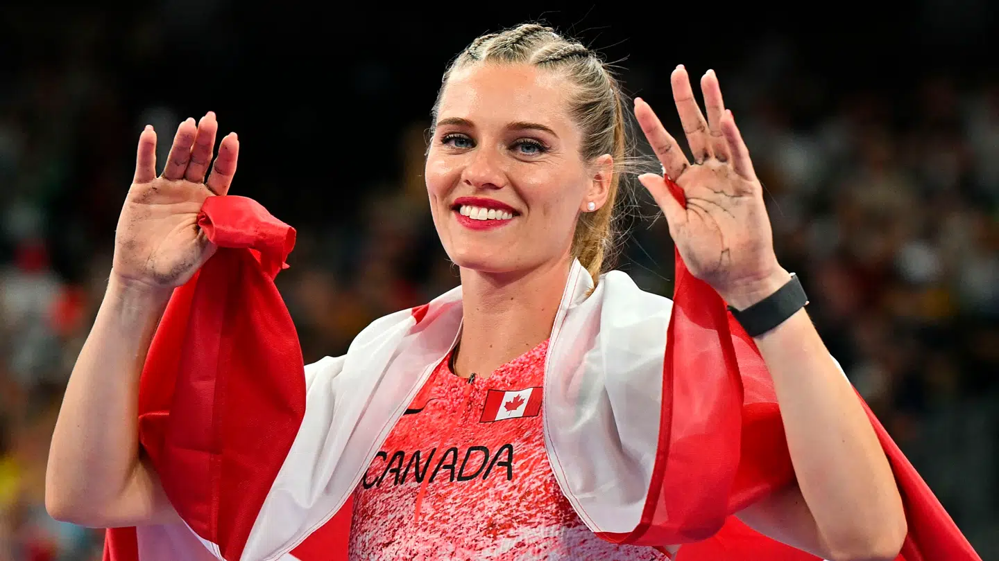 Alysha Newman vandt en bronzemedalje under OL i Paris i 2024.