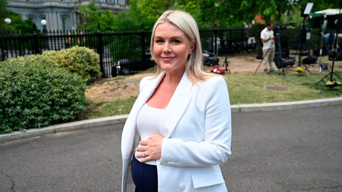 Karoline Leavitt venter sit andet barn.