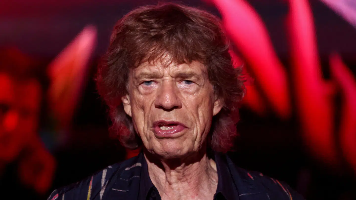 Mick Jagger er forsanger i bandet The Rolling Stones.
