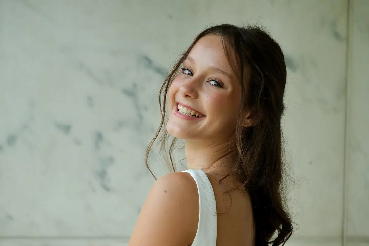 Komtesse Athena fyldte 14 år i januar. Hun blev født som prinsesse til Danmark, men har siden fået titlen frataget. Foto: Kongehuset, Zahra Khadir.