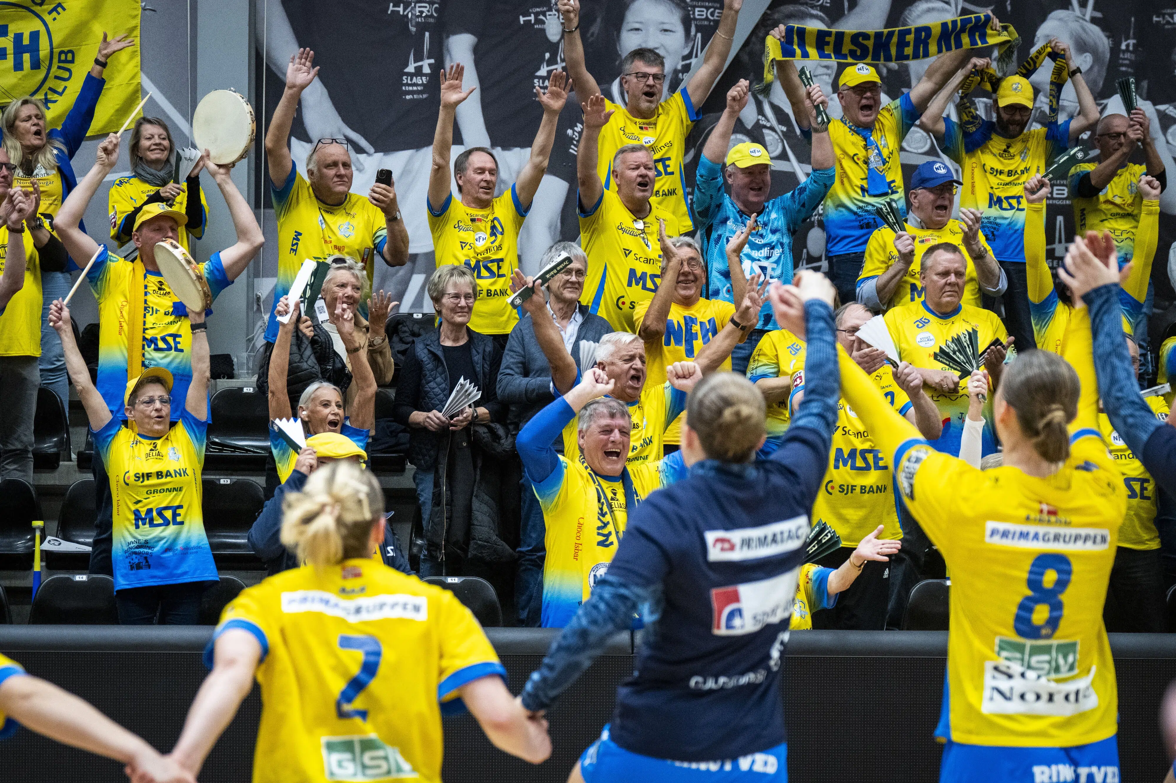 NFH slår Sønderjyske og følger med Esbjerg i DM-semifinaler