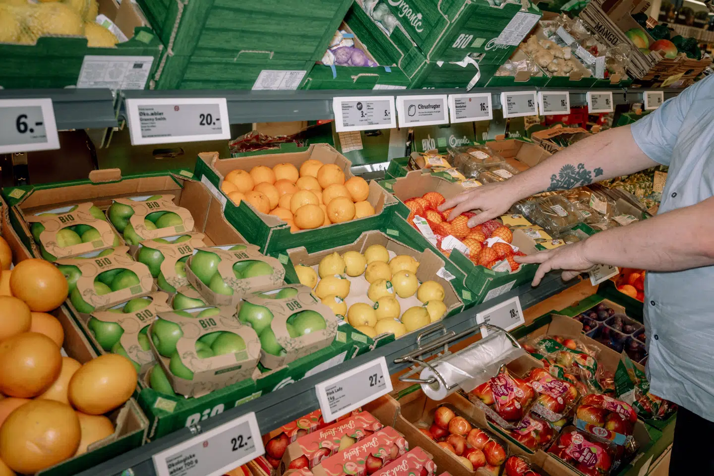 Lidl og Netto er i en ny priskrig – smør og oksekød bliver billigere. Her ses Lidls butik i Nordhavn.