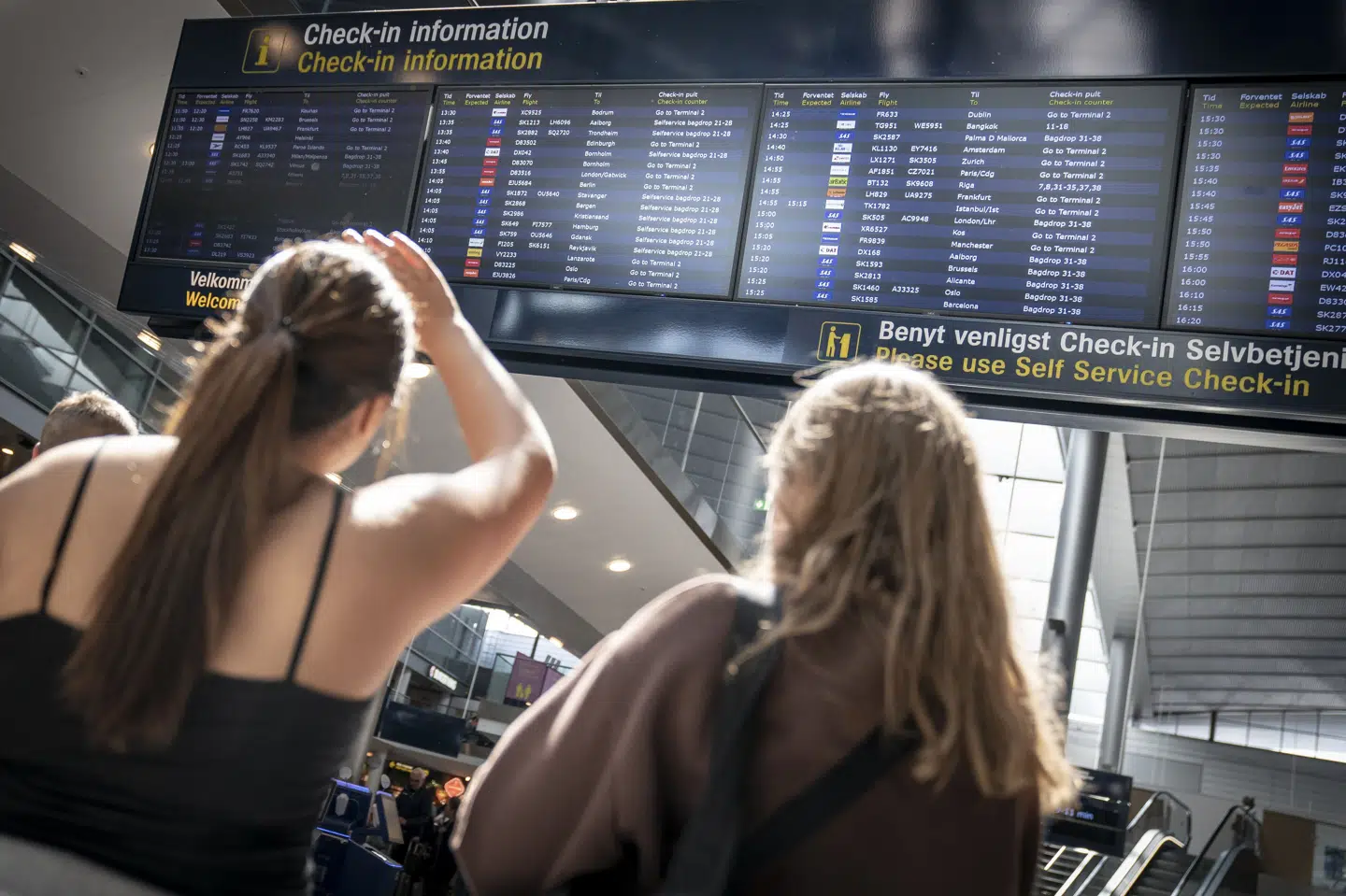 Københavns Lufthavn havde i løbet af april cirka 2,8 millioner passagerer gennem lufthaven, hvilket var det højeste antal for aprilrejsende nogensinde. (Arkivfoto).