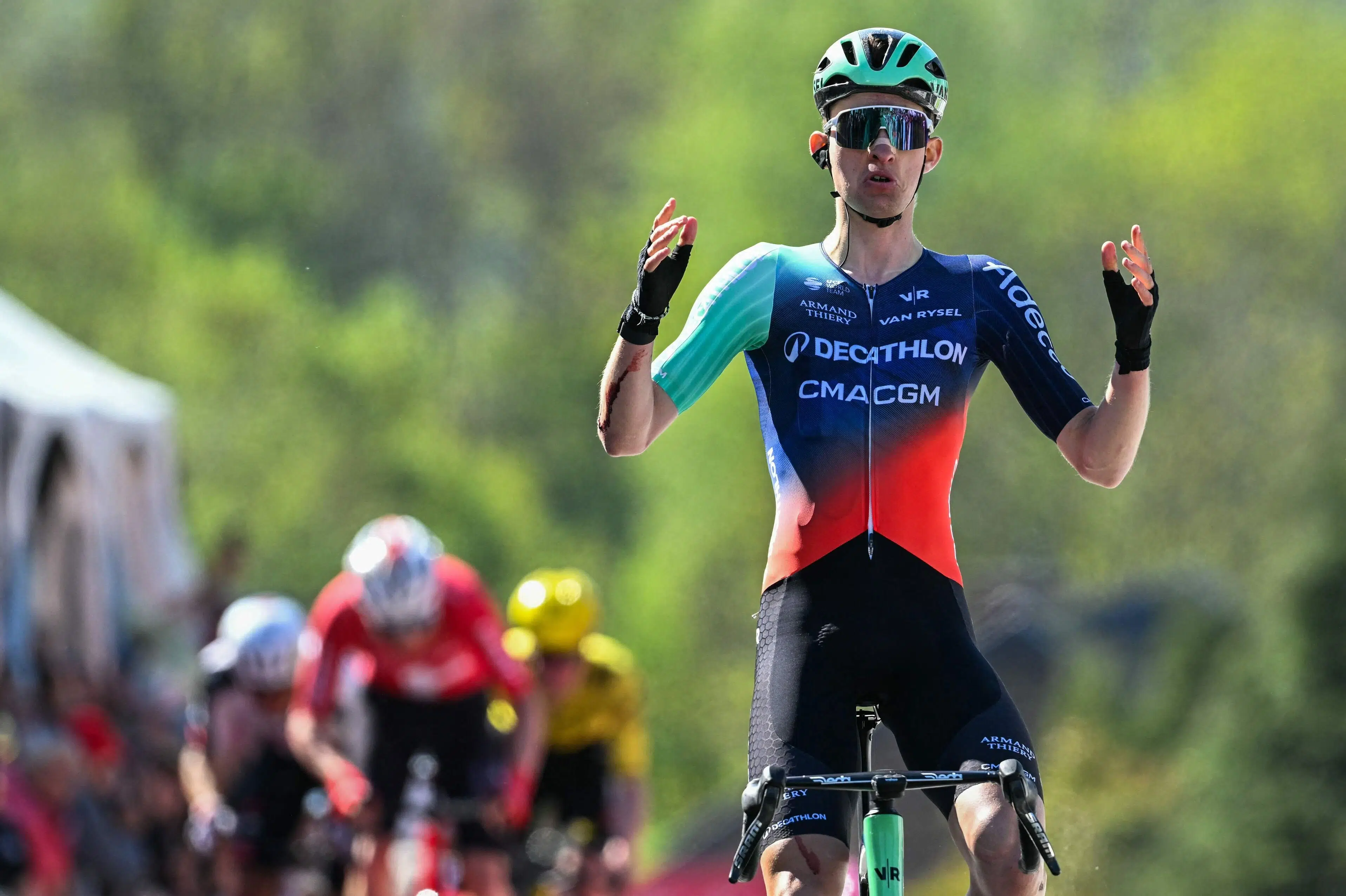 Fransk cykelkomet stiller til start i Tour de France