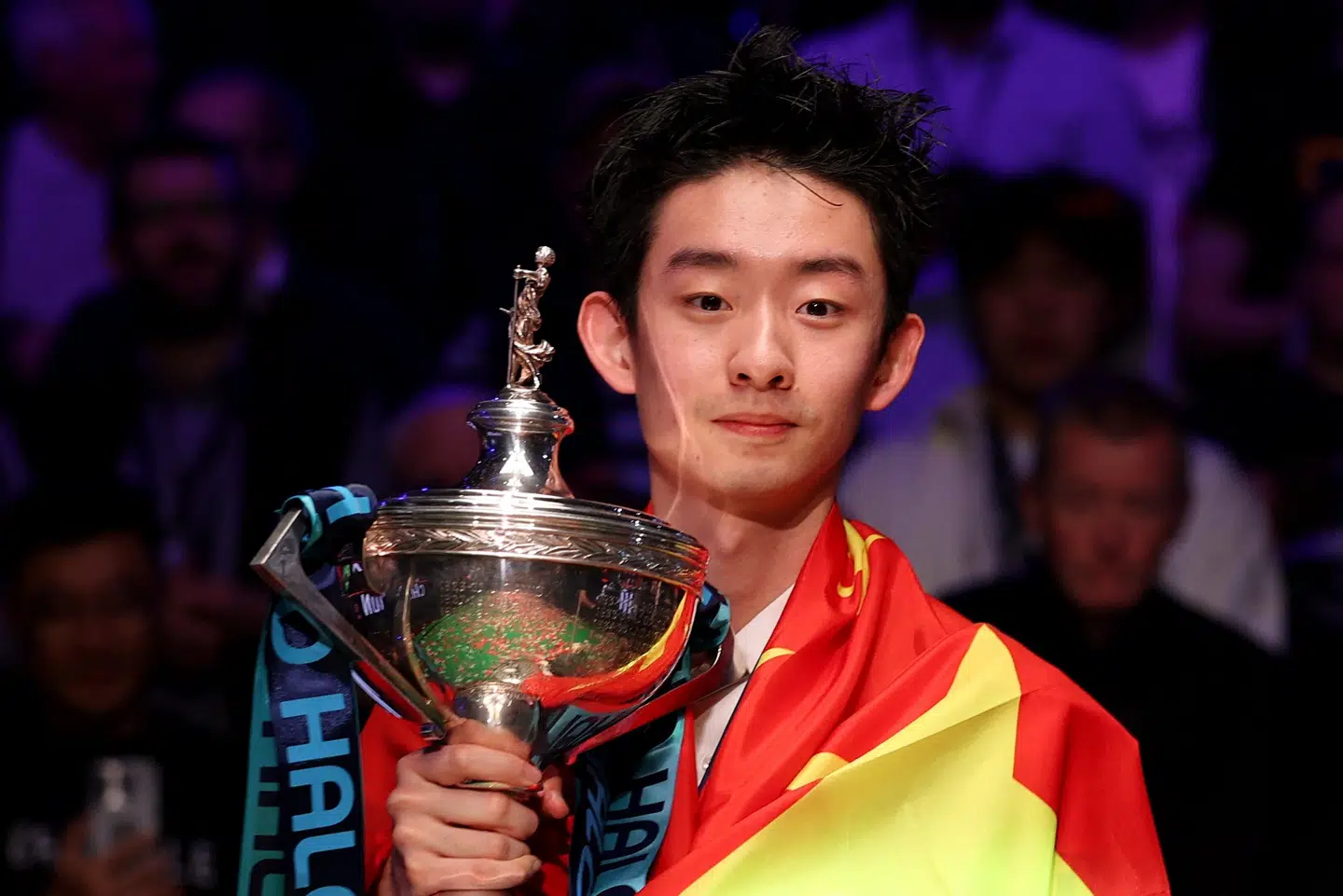Wu Yize vandt mandag finalen ved World Snooker Championship i Sheffield.