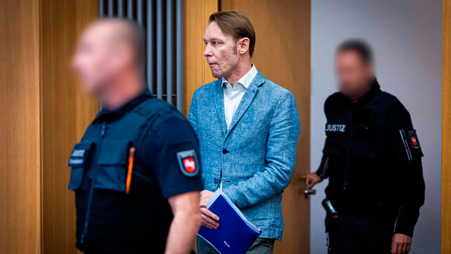 Christian Brückner i forbindelse med en retssag i Tyskland.